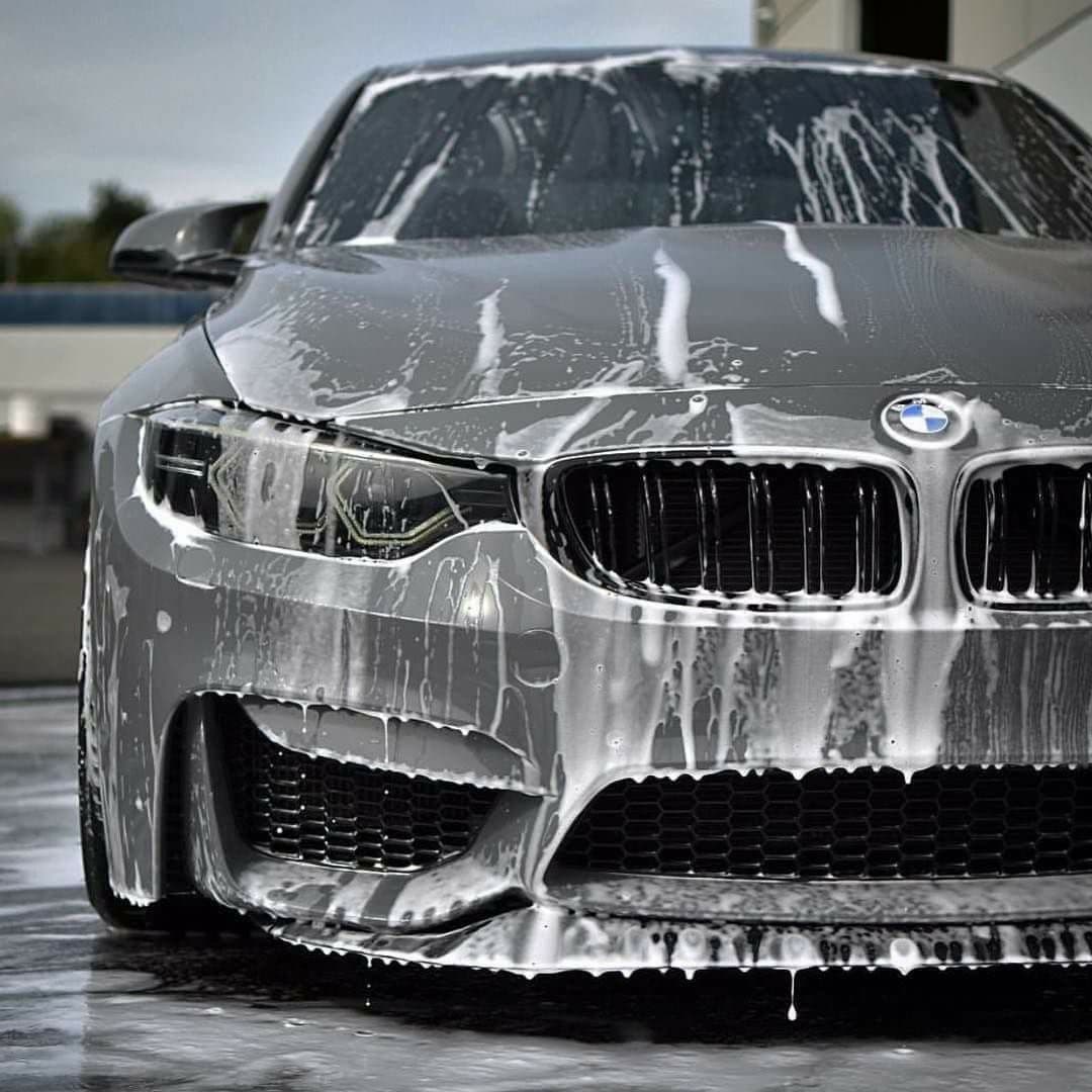 Polished vehicle